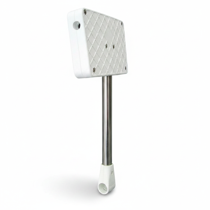 Nuova Rade Rail Mount Outboard Motor Bracket 22.8x15cm White For 25mm Rails - Technical specification image 4