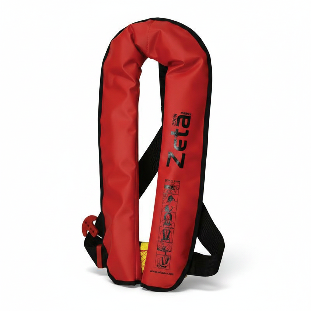 Zeta Work 290N Auto Inflatable Lifejacket ISO Red | 4Boats - Technical specification image 4