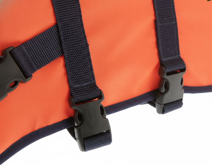 Besto Dog Lifejacket Buoyancy Aid Talamex Pet Safety Vest High Vis Orange All Sizes - Product detail image 3