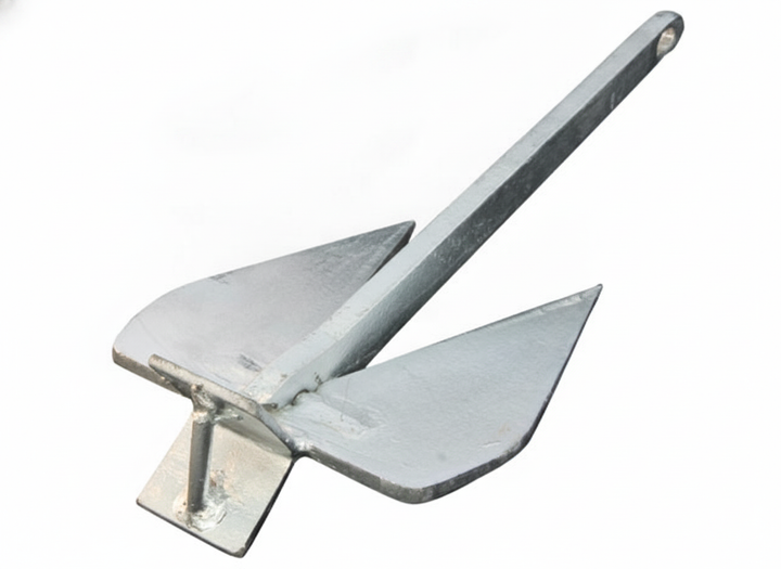 Talamex French Anchor — Hot-dipped Galvanised Drawn Steel | 4Boats - Alternative angle image 2