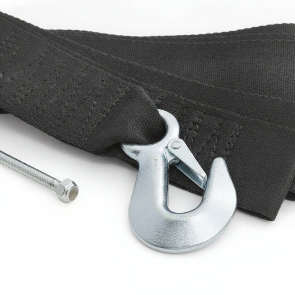 Boat Trailer Winch Strap 6m x 50mm Polyester with Mounting Bolt - Product detail image 3