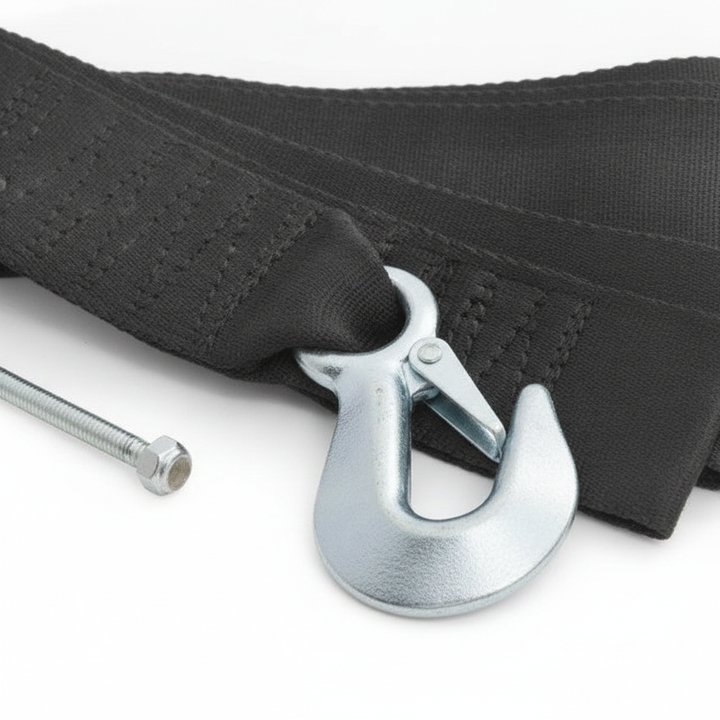 Boat Trailer Winch Strap 6m x 50mm Polyester with Mounting Bolt - Product detail image 3