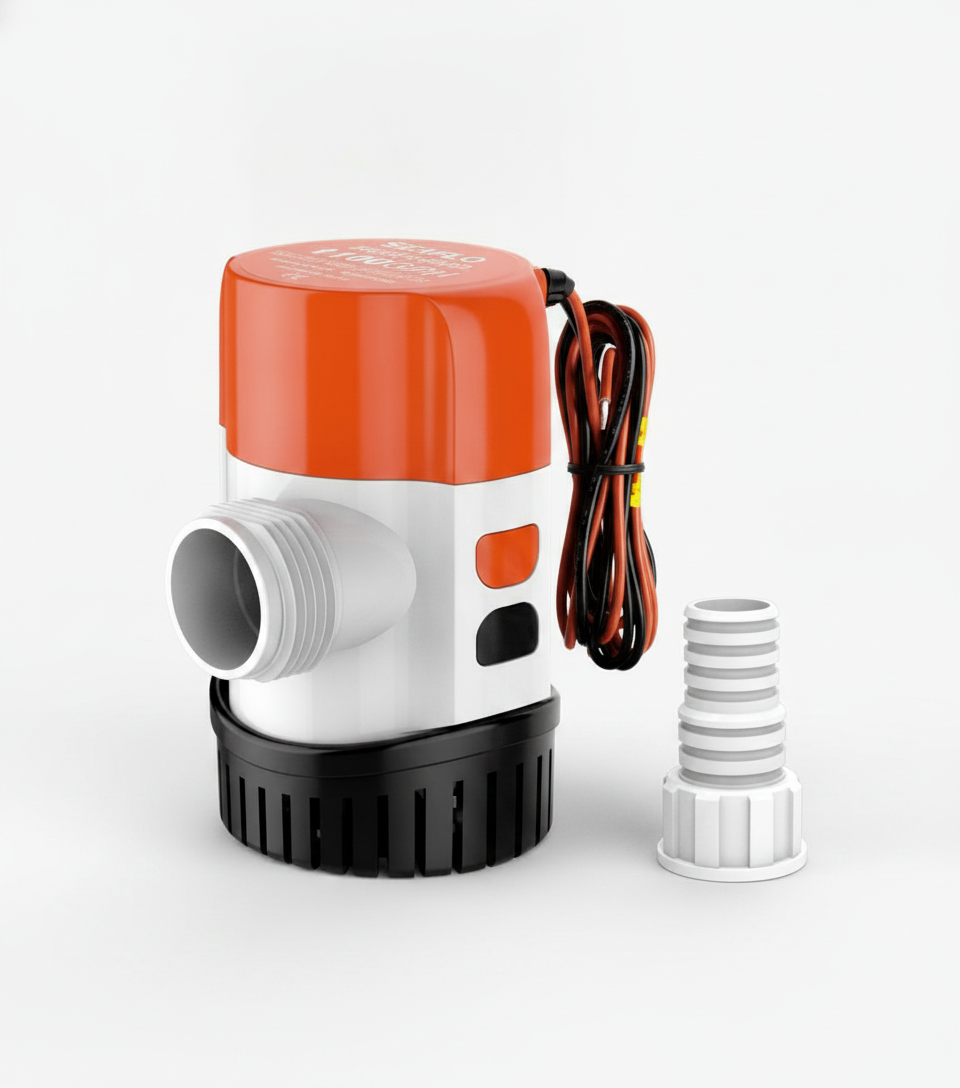SEAFLO Bilge 13A Series 1100 GPH Submersible Bilge Pump | 4Boats - Technical specification image 4