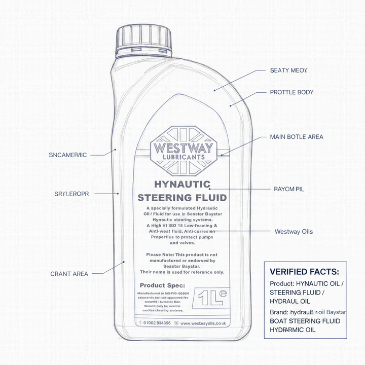 HYNAUTIC OIL / BOAT STEERING FLUID / HYDRAULIC OIL - Technical specification image 3