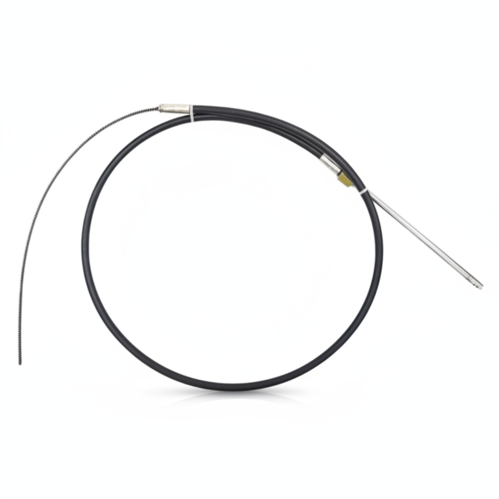 6.1m MT58 light-duty steering cable up to 55hp | 4Boats - Alternative angle image 2
