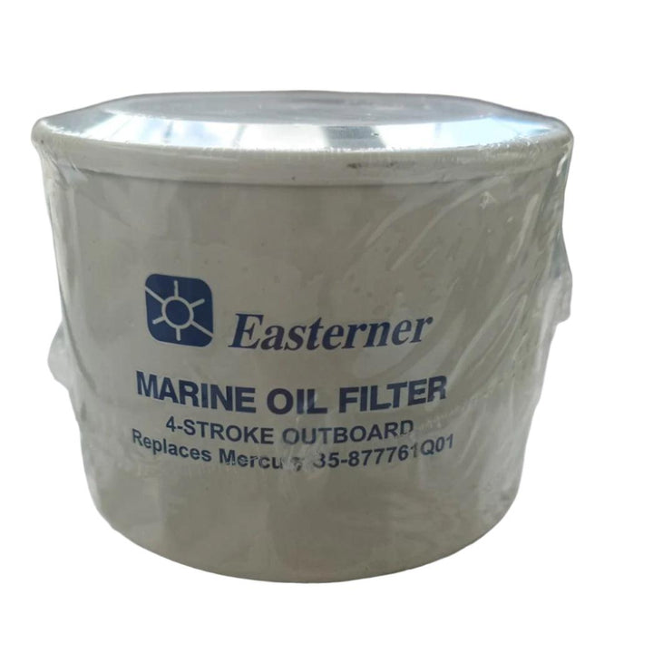Eastern Marine Oil Filter for 4-Stroke Outboard, replaces Mercury 35-877761Q01 oil filter replacement