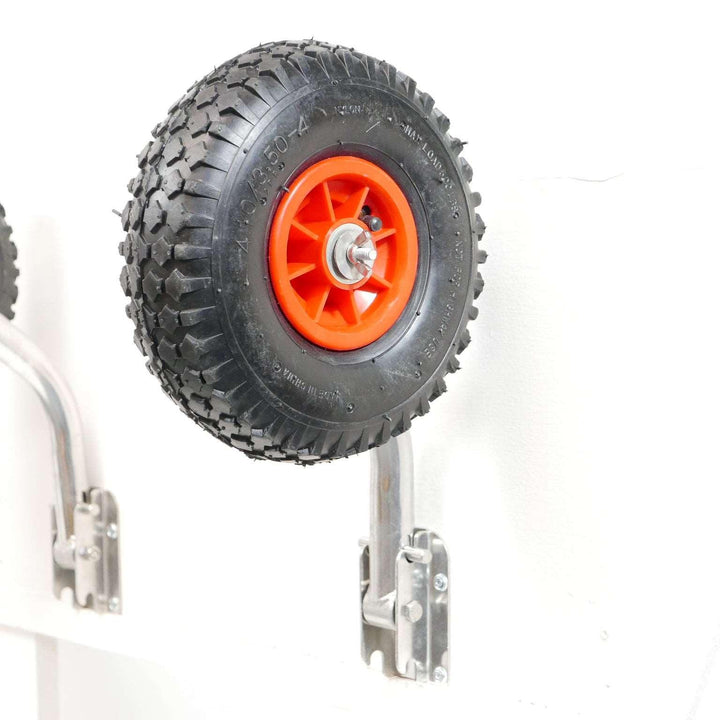 EasyFold Boat Launching Wheels – Stainless Steel - 4Boats