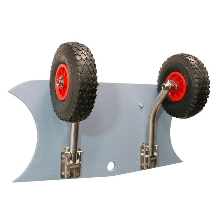 EasyFold Boat Launching Wheels – Stainless Steel - 4Boats