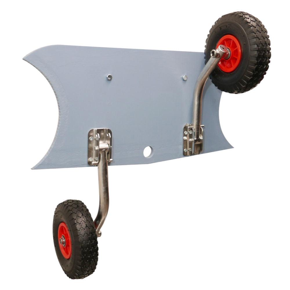 EasyFold Boat Launching Wheels – Stainless Steel - 4Boats