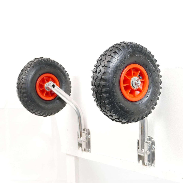 EasyFold Boat Launching Wheels – Stainless Steel - 4Boats