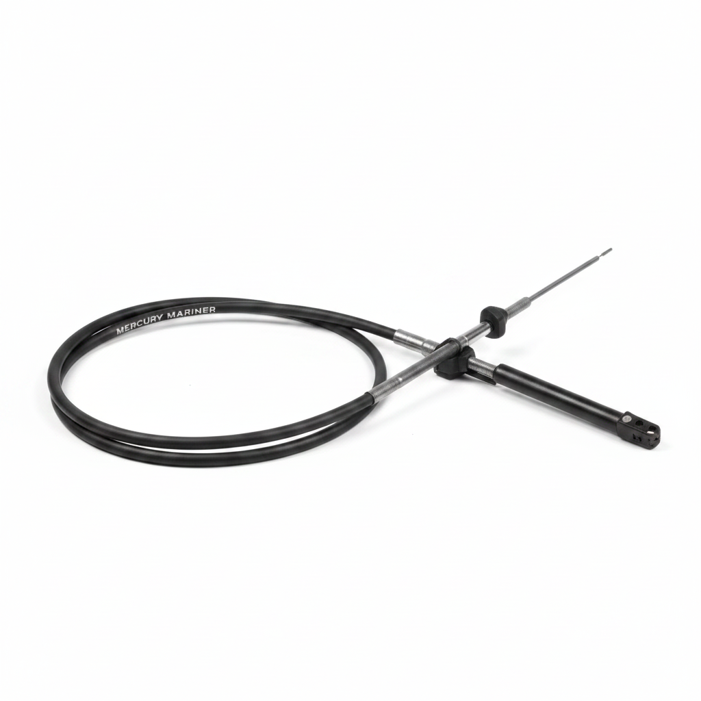 Pair 10ft Mercury Mariner Gen1 Remote Outboard Control Cable 3.05m Gear Throttle C5 Type - Technical specification image 4