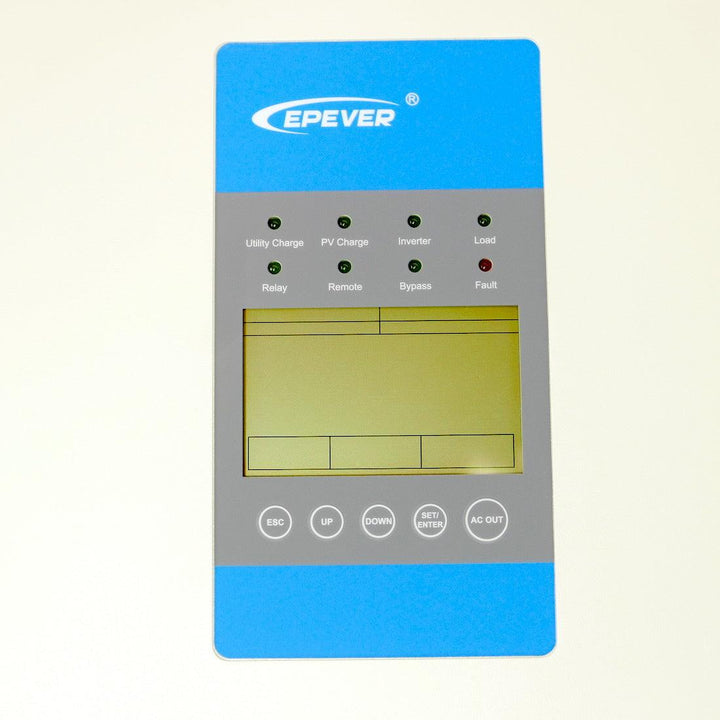 EPEVER UPower Series Solar Hybrid Inverter 3000VA / 24V & MPPT Charge Controller 1500W / 60A (UP3000-M6322) - 4Boats
