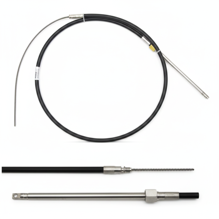 MT58 4.27 m (14 ft) light‑duty steering cable up to 55 hp | 4Boats - Alternative angle image 2