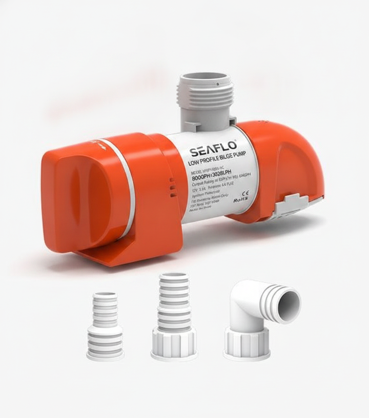 SEAFLO Bilge 14C Low-Profile Bilge Pump 12/24V 800/1100 | 4Boats - Technical specification image 4