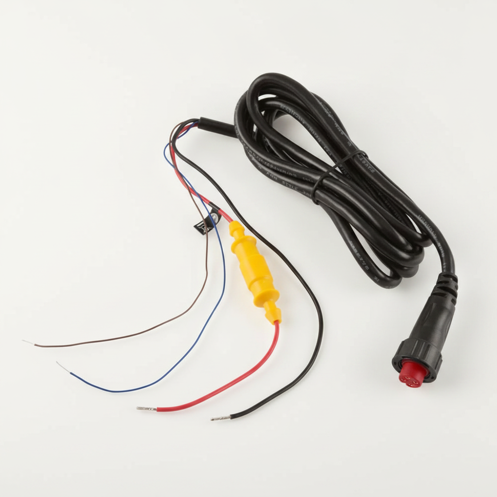 Garmin 4-Pin Threaded Power & Data Cable 010-12445-00 for ECHOMAP UHD CHIRP Plus - Catalogue image 4