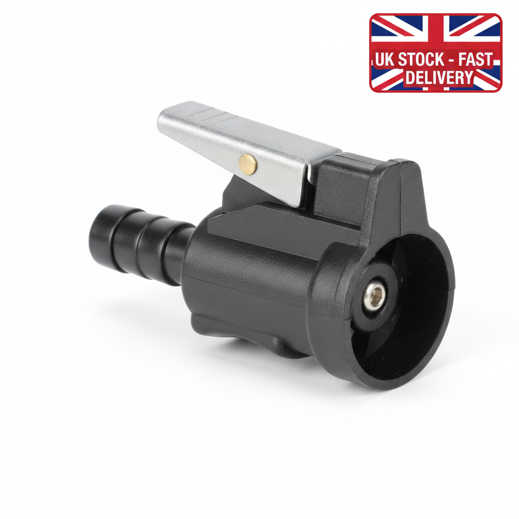 Replacement Yamaha/Mercury 9.5mm (3/8") Quick Connector with SS Ball - UK Stock image 1