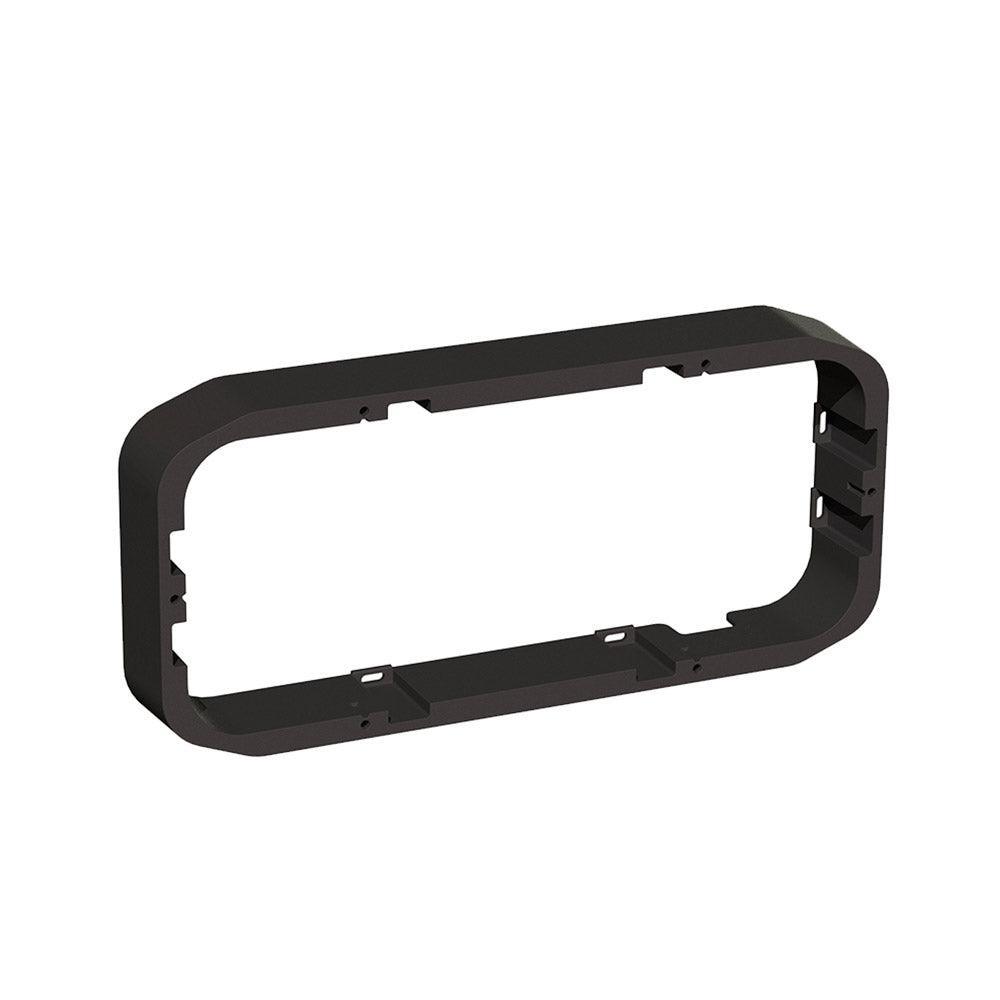 Fusion PS-A43SPB 43mm Panel Stereo Surface Mounting Spacer - Black - 4Boats