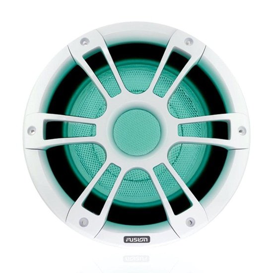 Fusion SG-SL102SPW 10" CRGBW LED Marine Subwoofer 600W - Sports White - 4Boats