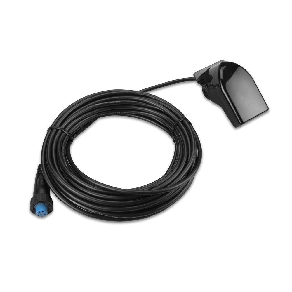 Garmin 8 Pin Dual Beam Transom Mount Transducer - 4Boats