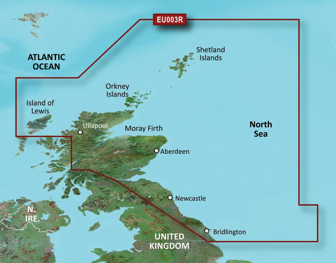 Garmin BlueChart G3 - HXEU003R: Great Britain Northeast Coast - 4Boats