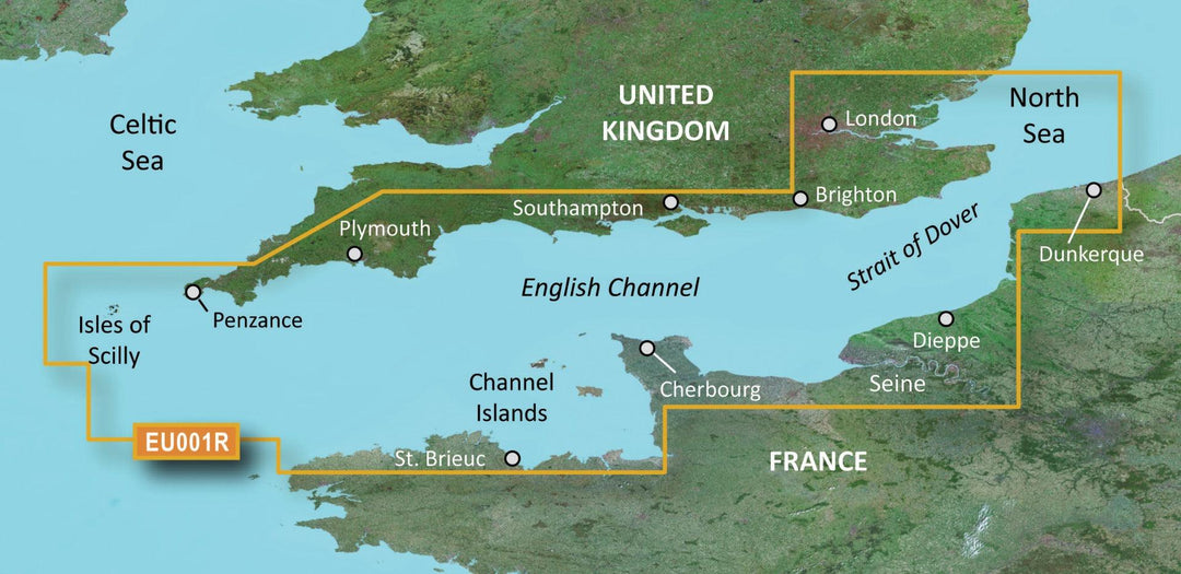 Garmin BlueChart G3 Vision Regular Area - VEU001R English Channel - 4Boats