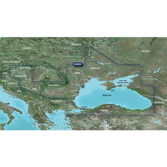 Garmin BlueChart G3 Vision Regular Area - VEU063R Black Sea & Azov Sea - 4Boats