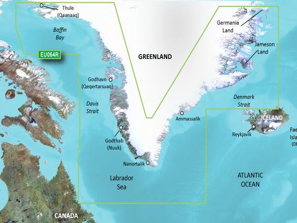 Garmin BlueChart G3 Vision Regular Area - VEU064R Greenland - 4Boats