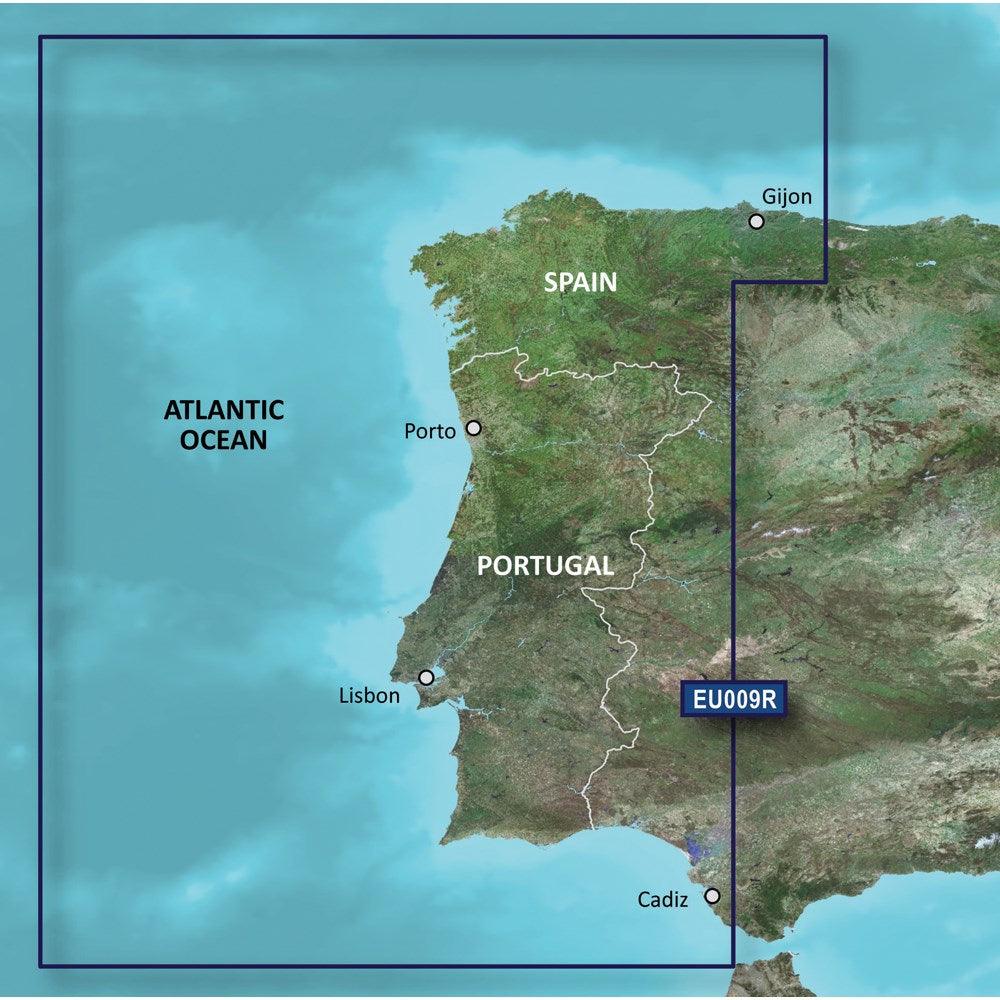 Garmin BlueChart G3 Vision - VEU009R: Portugal & Northwest Spain - 4Boats