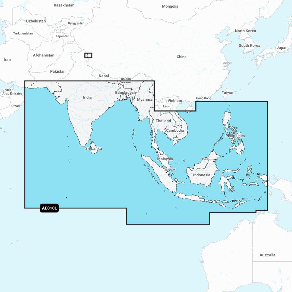 Garmin Navionics + Chart: AE010L - Indian Ocean & South China Sea - 4Boats