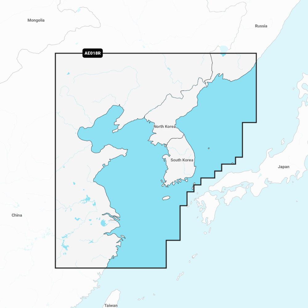 Garmin Navionics + Chart: AE018R - Yellow Sea - 4Boats