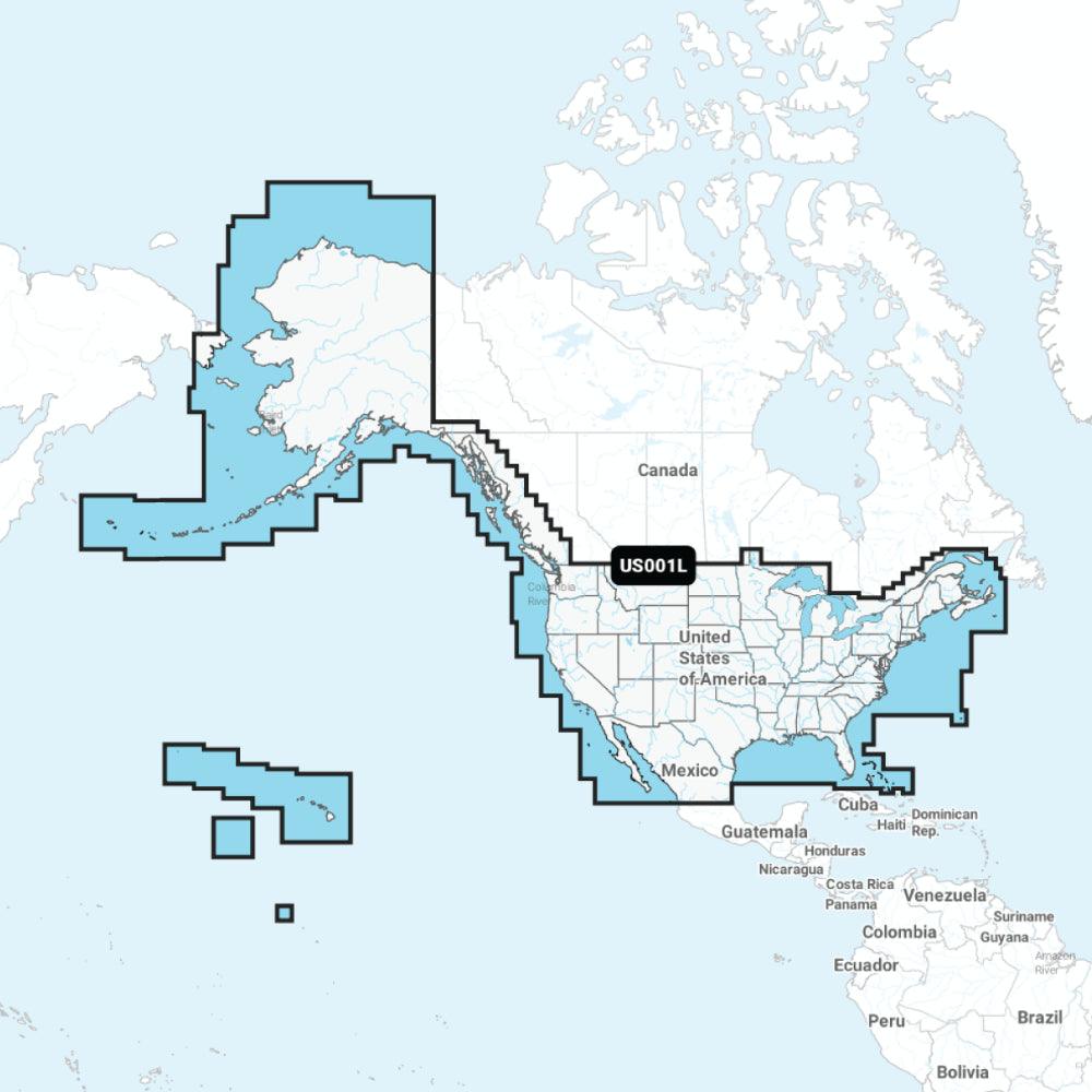 Garmin Navionics+ Chart: US001L - U.S. & Coastal Canada - 4Boats