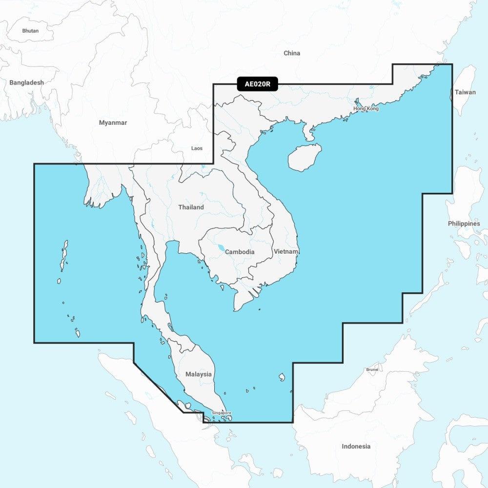 Garmin Navionics Vision+ Chart: AE020R - South China & Andaman Seas - 4Boats