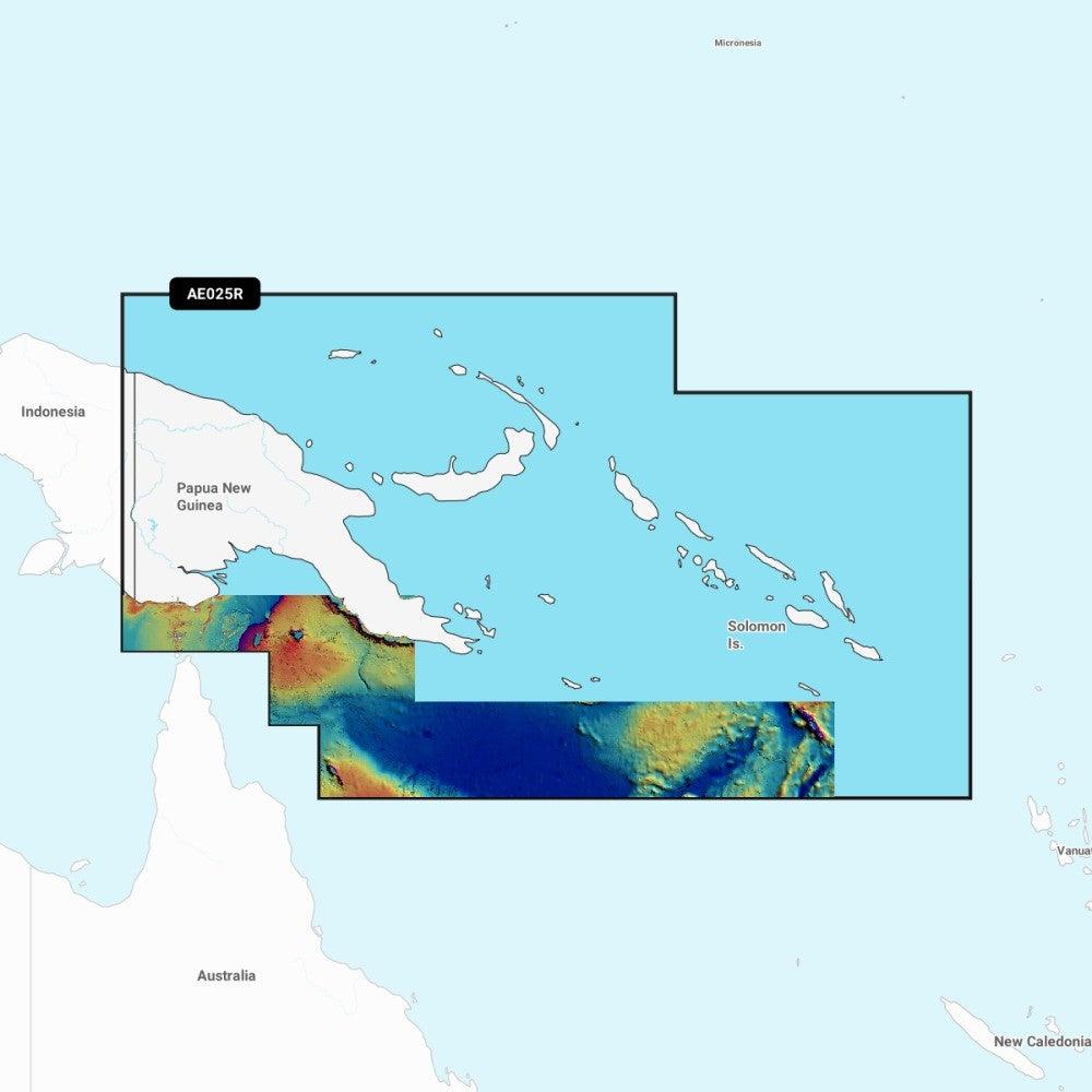 Garmin Navionics Vision+ Chart: AE025R - Papua New Guinea & Solomon Is - 4Boats