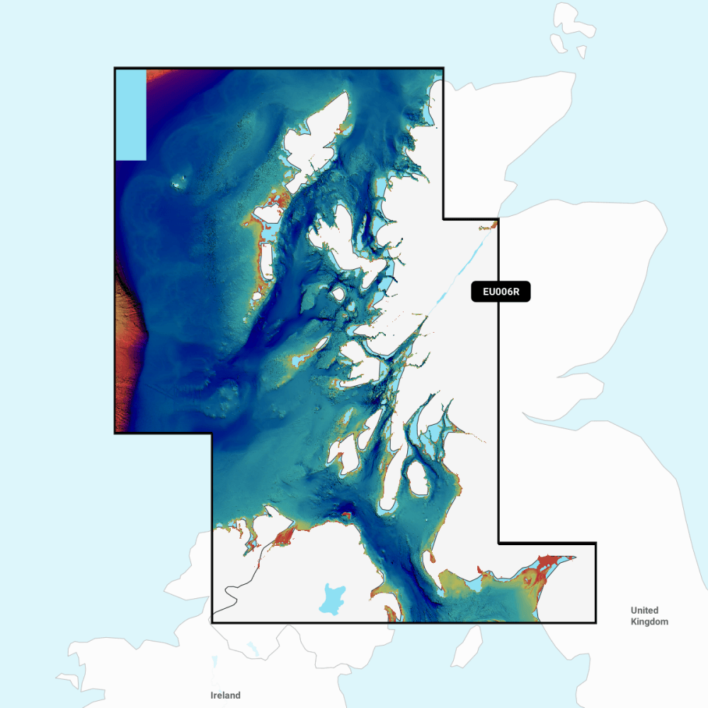 Garmin Navionics Vision+ Chart: EU006R - Scotland West Coast - 4Boats