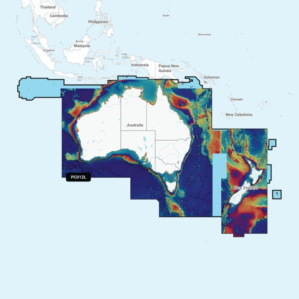 Garmin Navionics Vision+ Chart: PC012L - Australia & New Zealand - 4Boats