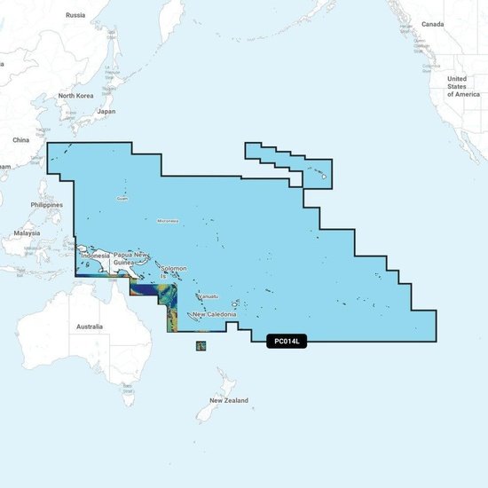 Garmin Navionics Vision+ Chart: PC014L - Pacific Islands - 4Boats