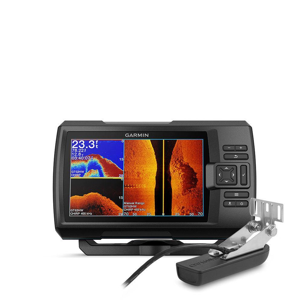 Garmin Striker Vivid 7sv Fishfinder & GT52HW-TM Transducer - 4Boats