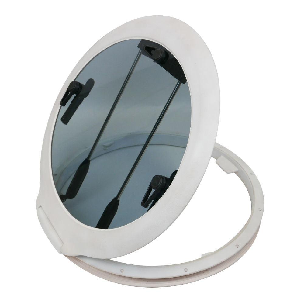 Grey Tinted Glass Opening Deck Hatch Round 625mm Boat Caravan Marine R ...