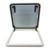 Grey Tinted Glass Opening Hatch 615 x 615mm Low Profile - 4Boats