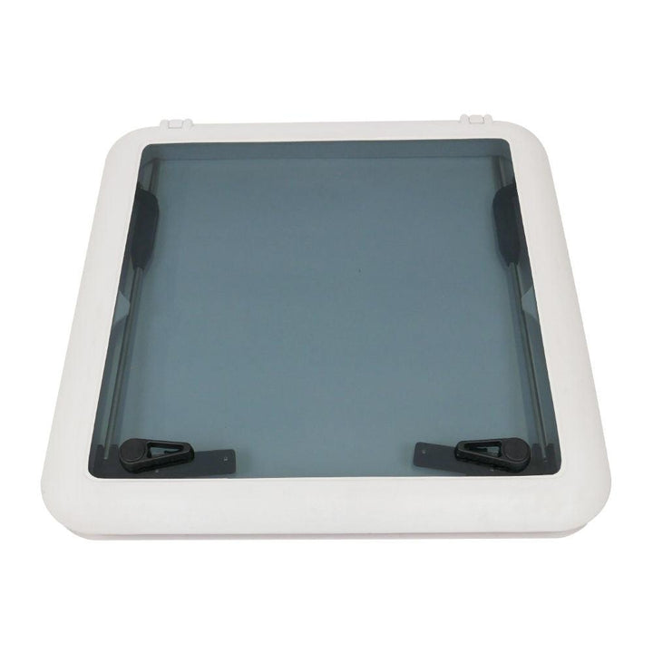 Grey Tinted Glass Opening Hatch 615 x 615mm Low Profile - 4Boats