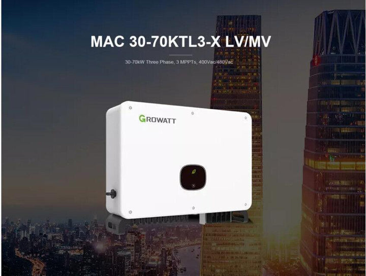 Growatt 70 KTL3 Three Phase Inverter - 6 MPPT - 4Boats