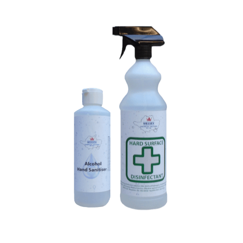 Hand Sanitiser 250ml and Disinfectant 1 litre - 4Boats