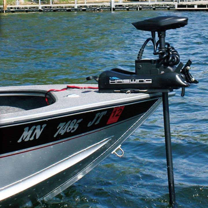 HASWING Cayman B /GPS, Bow Mount Electric Outboard Trolling Motor - 4Boats