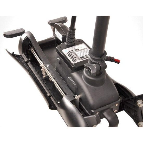 HASWING Cayman B /GPS, Bow Mount Electric Outboard Trolling Motor (New Black) - 4Boats