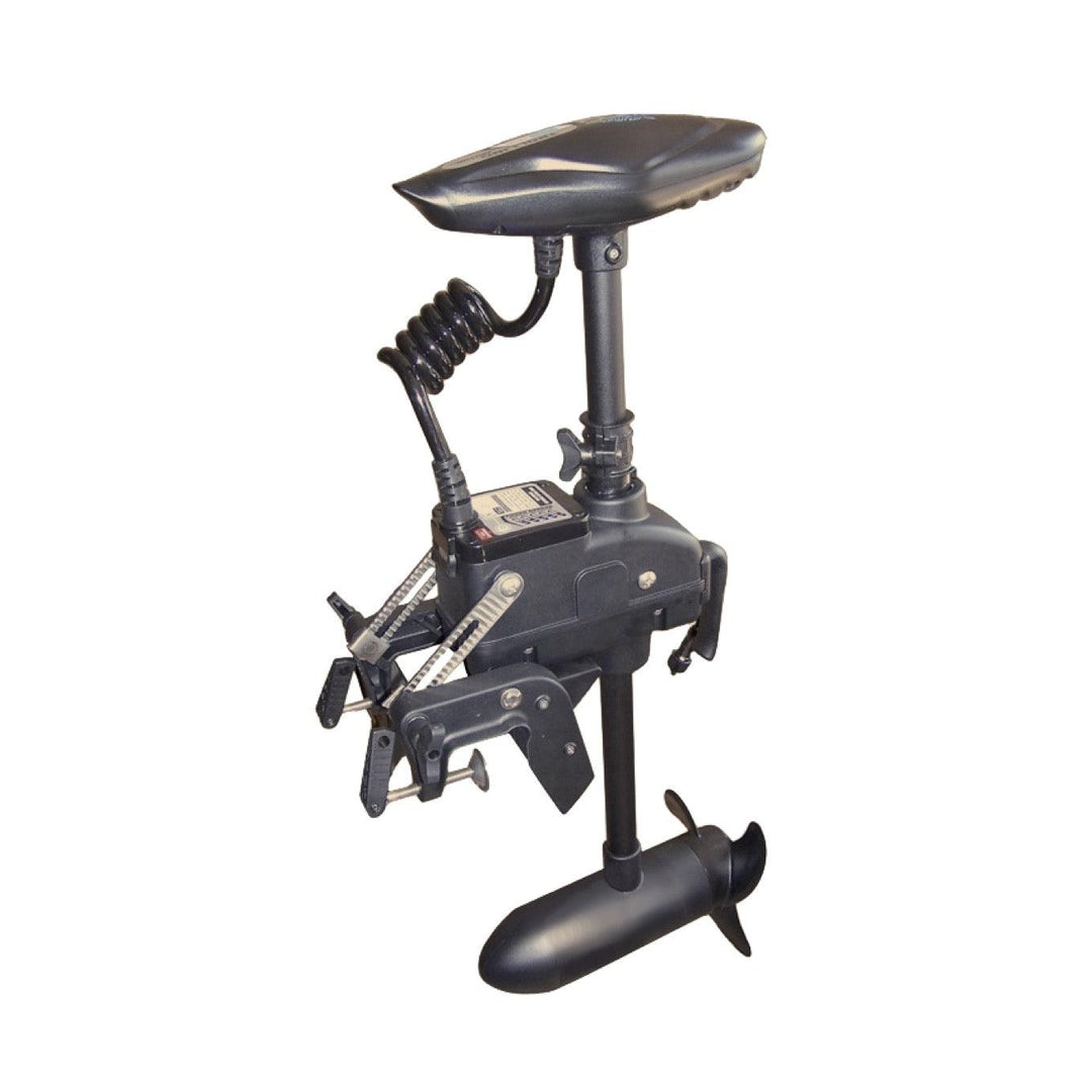 HASWING Cayman T, Transom Mount Electric Outboard Trolling Motor, Wireless Controller - 4Boats