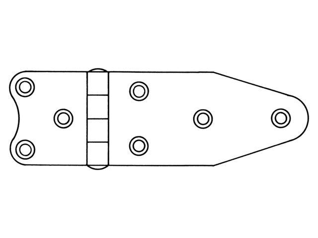 Hinges - Thickness 2mm - 4Boats