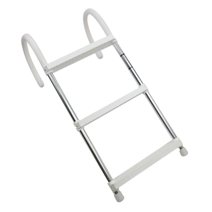 Hook-over Aluminium Boarding ladder, 3 steps - 4Boats