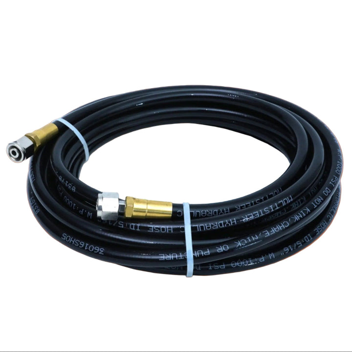 Multisteer Outboard Hydraulic Steering Hose Kit Factory Crimped Connectors 5.5m