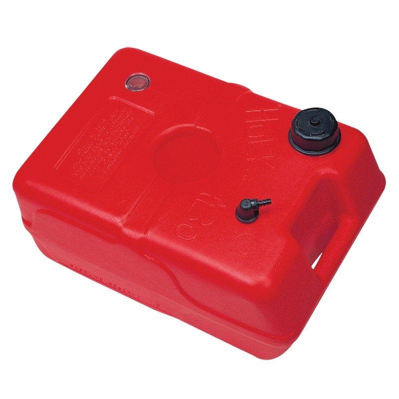 Hulk Outboard Engine Plastic Fuel Tank 22 Ltr for Yamaha, Mercury, Mariner, Tohatsu, Honda - 4Boats