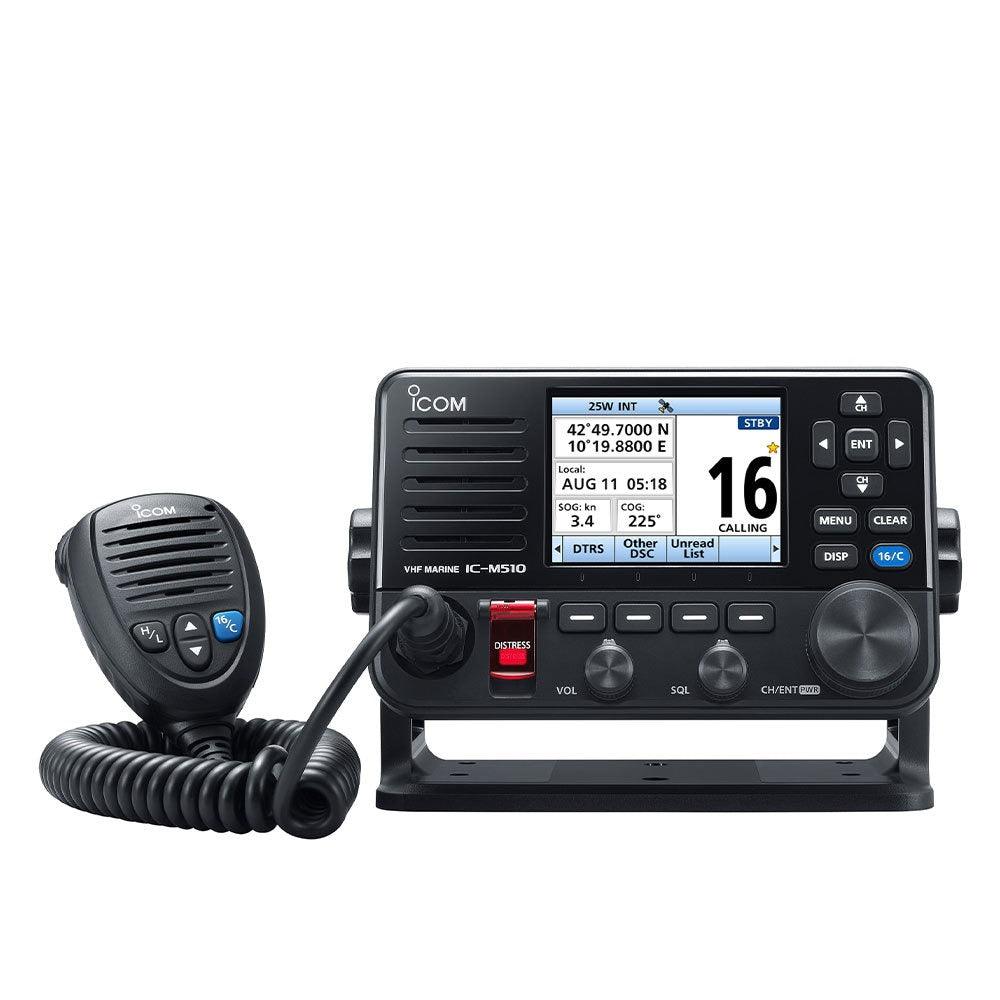 Icom IC-M510 Marine VHF DSC Radio with Smartphone Control - 4Boats